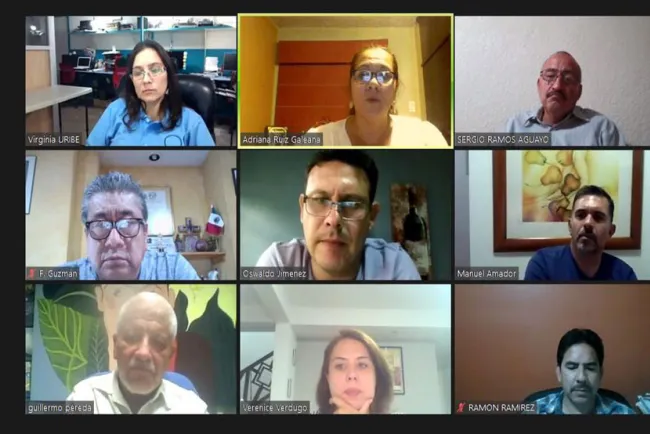 Se reúnen de manera virtual los Ingenieros y Arquitectos