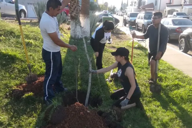 Ejecutan estudiantes Programa “Ecobarrio”
