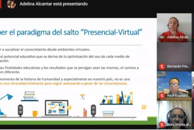 Capacitan en educación virtual