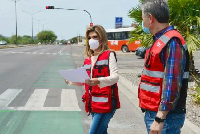 Entrega Gobernadora rehabilitación de bulevar