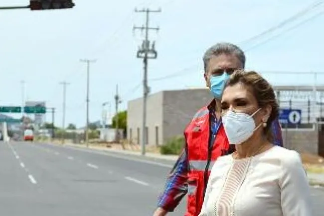 Entrega Gobernadora bulevar rehabilitado