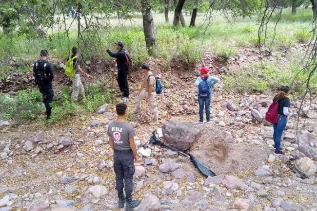 Localizan restos de desaparecidos