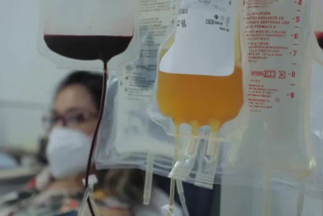 Se recuperan por donación de plasma