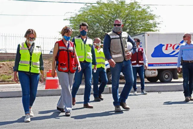 Supervisa obra del periférico