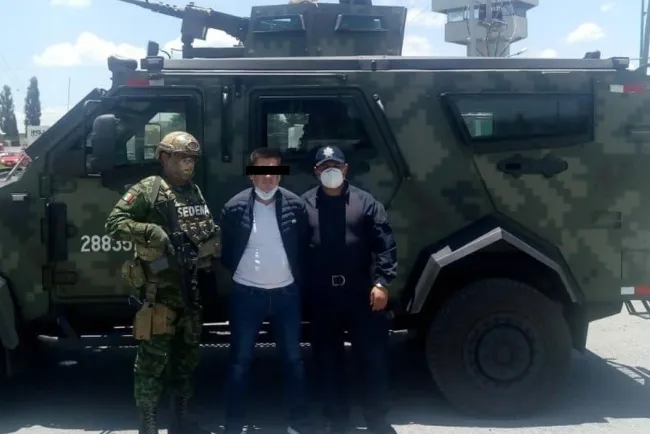 Detienen a presunto integrante del cártel del Pacífico