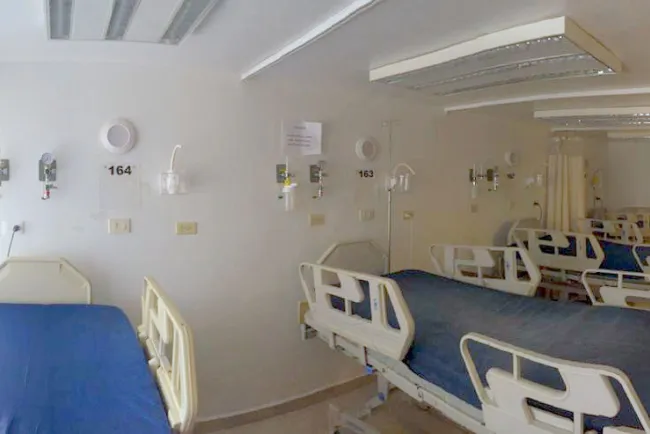 Liberan pabellón Covid-19 en el Hospital Cruz Gálvez