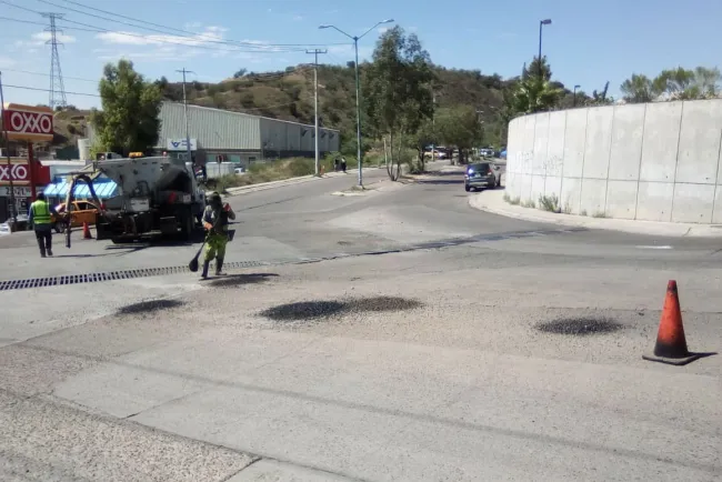 Dejan en buenas condiciones calles de colonia Las Bellotas