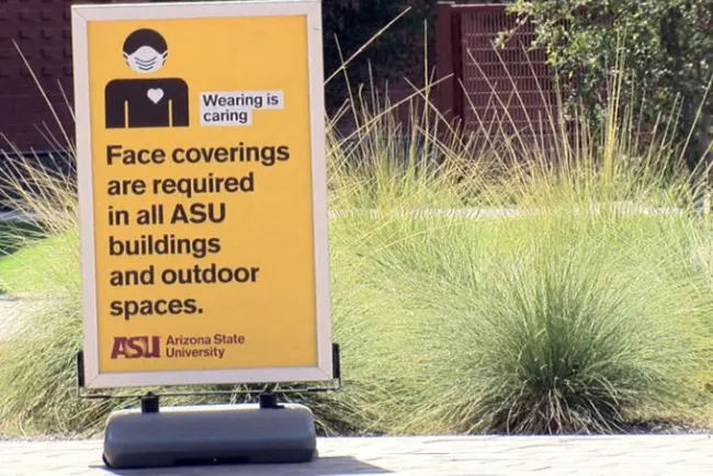 Aclara ASU información sobre contagios Covid-19