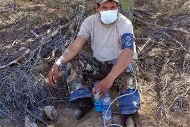 Rescatan a 50 migrantes del desierto