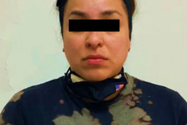 Sorprenden a mujer con arma de fuego en garita Puerta de México