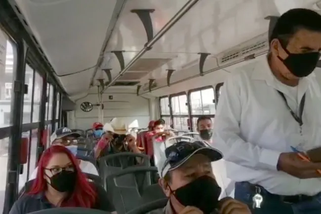 Intensifican operativos en transporte