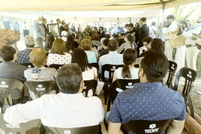 Dan último adiós a doña Agripina Cervantes Zárate