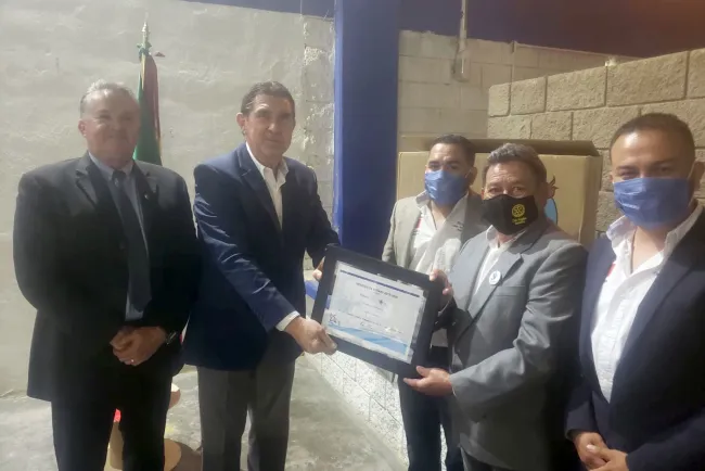Reciben Rotarios Nogales Industrial “Mención Platino”