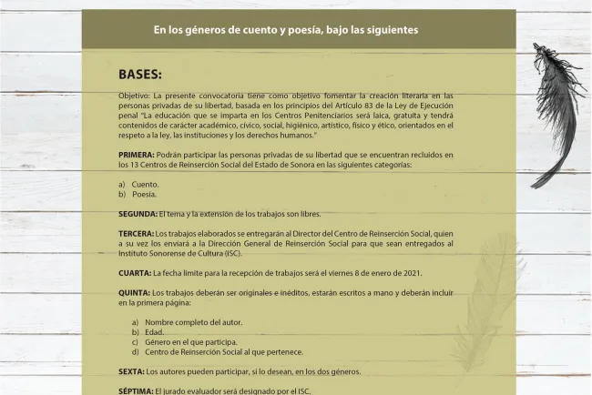 Llevan concurso de literatura a Ceresos