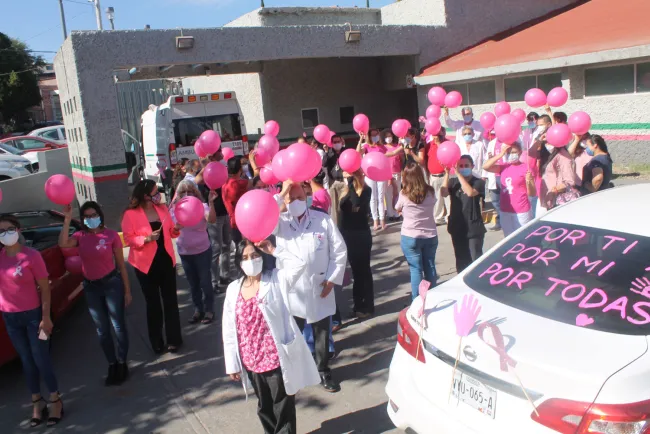 Celebran el Issste lucha contra cáncer