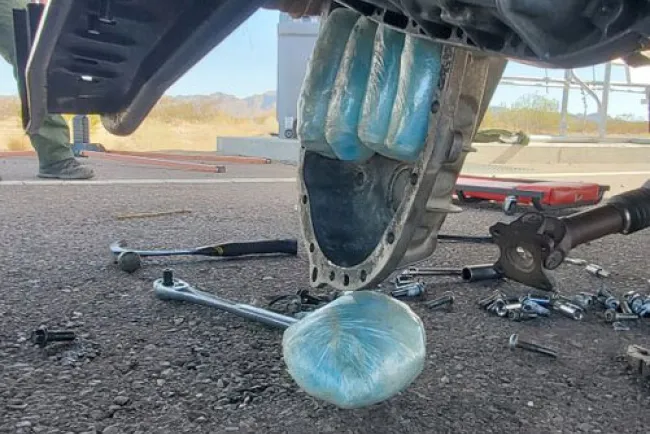 Detectan droga en retén carretero