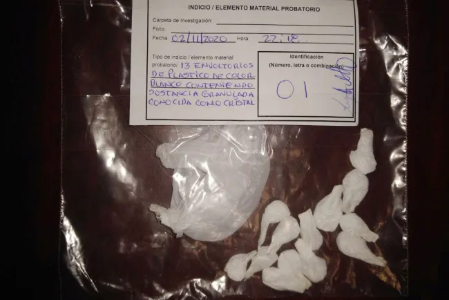 Detenido con droga en la vía pública