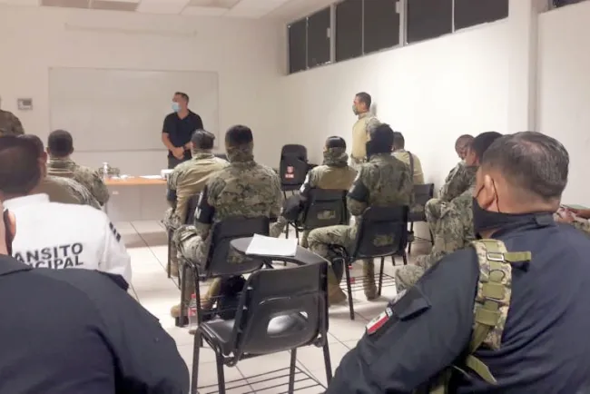 Capacita SSP a elementos de Sedena