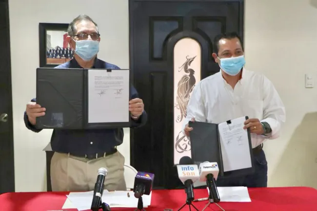 Signa PRI-Sonora convenio con Visión y Orden Sonora