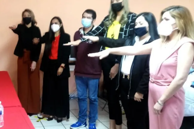 Protesta Comité Crítico del PRI