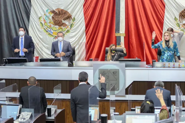 Envía el Congreso Local varias iniciativas al Congreso de la Unión