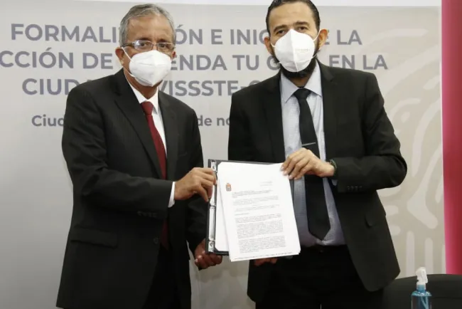 Firma Fovissste convenios