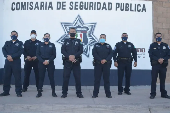 Sobresalen policías nogalenses