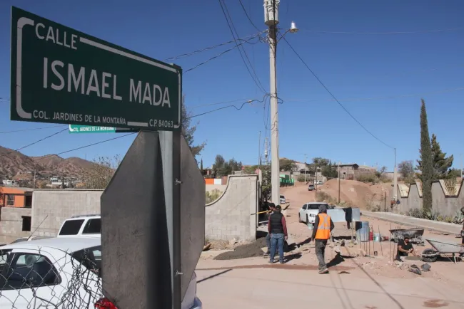 Pavimentan la calle Ismael Mada