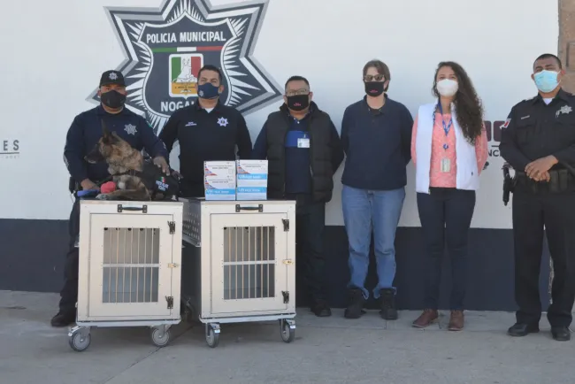 Recibe Policía Municipal donación