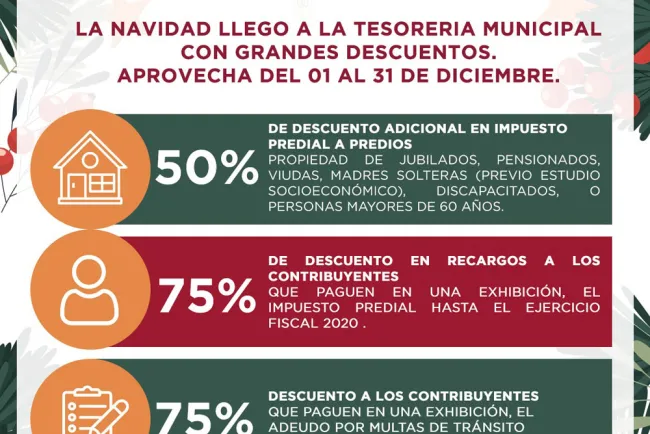Amplía Tesorería el plazo para descuentos