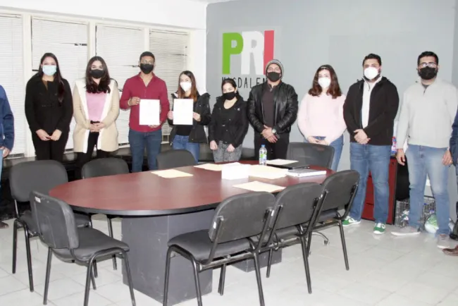 Rinde protesta Juventud Popular en Magdalena