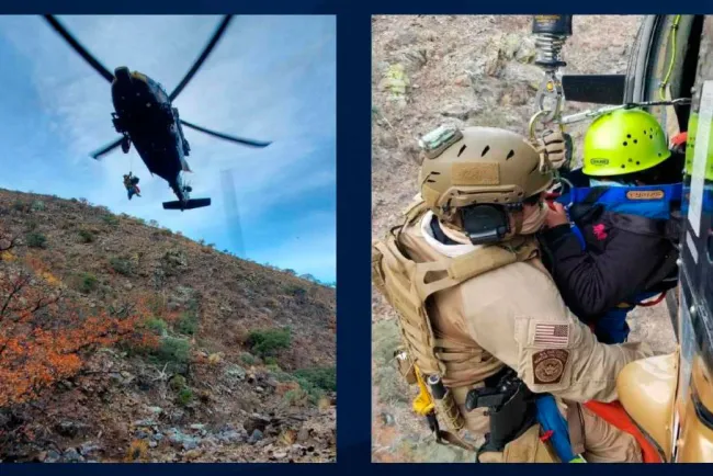 Rescata Patrulla Fronteriza a mujer migrante.