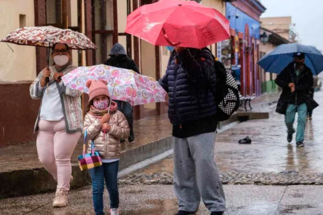 Por frente frío 35, alertan por lluvias muy fuertes en 7 estados