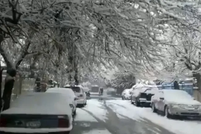 Nieve ‘pinta de blanco’ otra vez a Coahuila