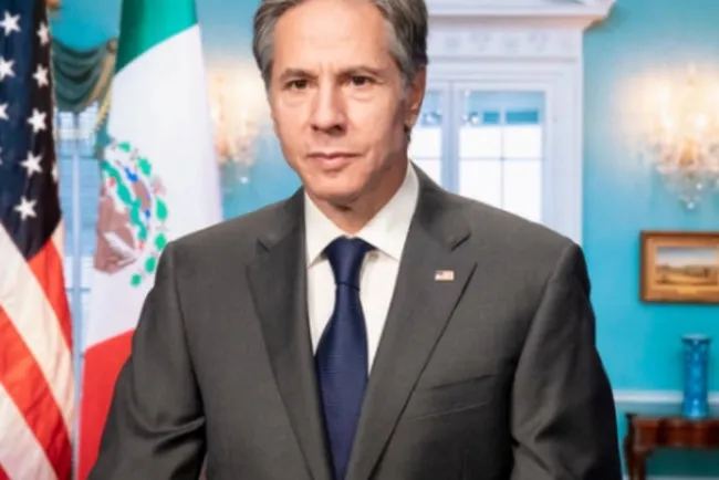 Secretario de Estado de EU inicia una visita virtual a México