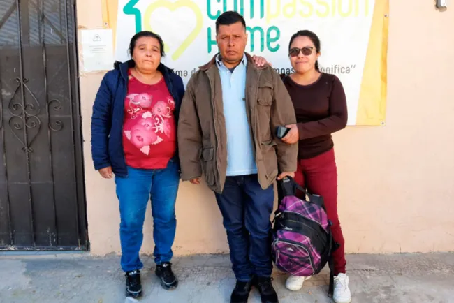 Porfirio, tenía 5 años perdido, se reúne con su familia