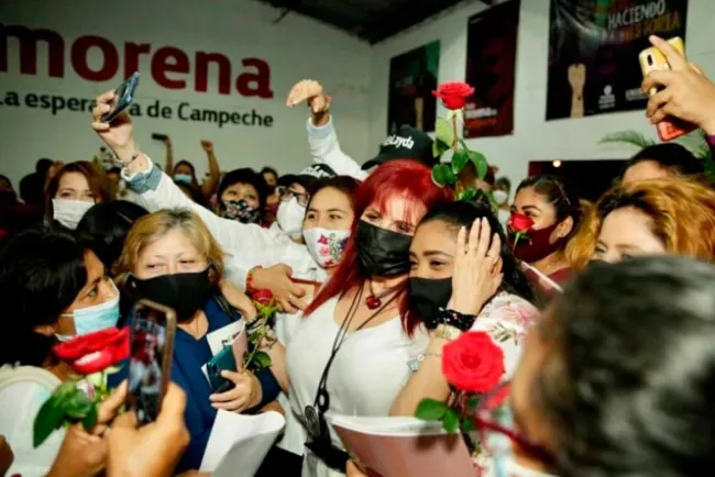 Se vuelca Campeche con Layda Sansores y Morena