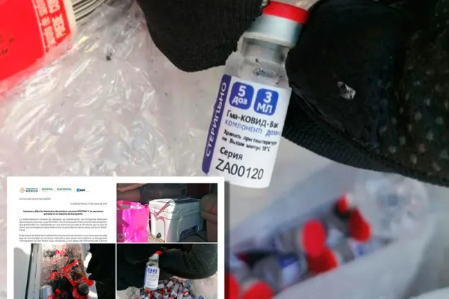 ‘Chafas’ vacunas Sputnik V aseguradas en Campeche: Reuters