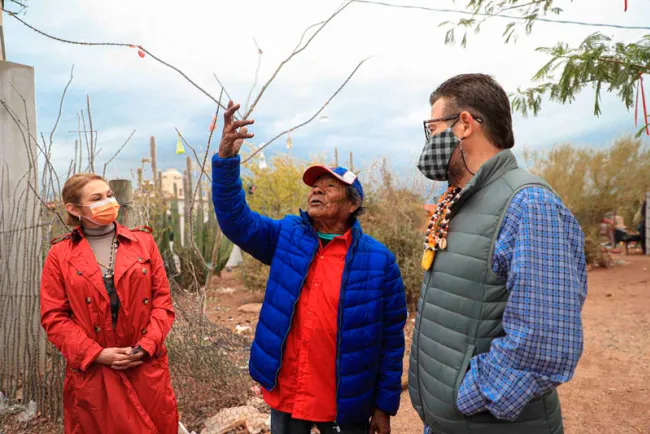 Reitera Ricardo Bours apoyo a pueblos indígenas de Sonora