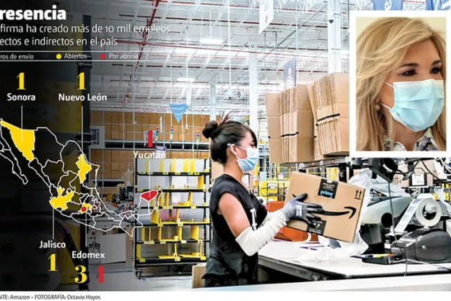 Fortalece Amazon economía y empleo
