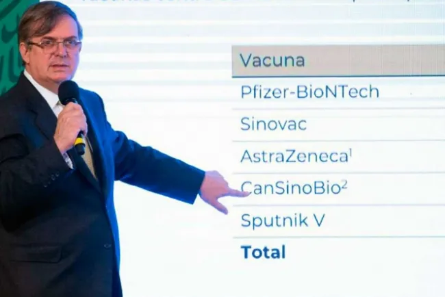 Buscan garantizar vacunas a México desde EU, Rusia, China e India