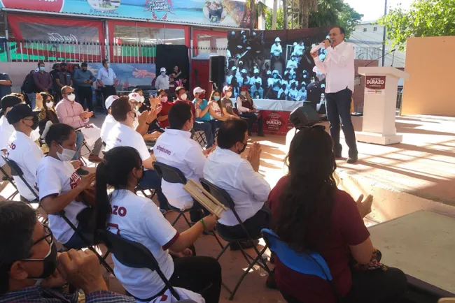 Pide Durazo dejar las candidaturas a la CNE