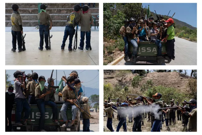 Los niños soldados claman contra narco