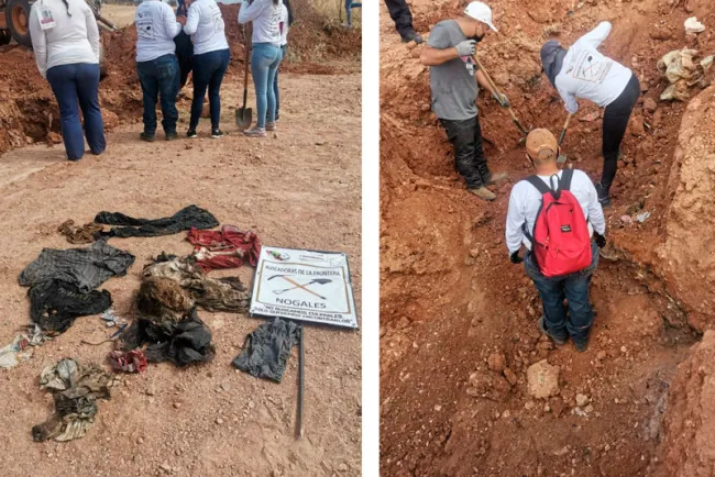 12 Hallazgos fosas Halla colectivo restos de tres personas en fosas clandestinas