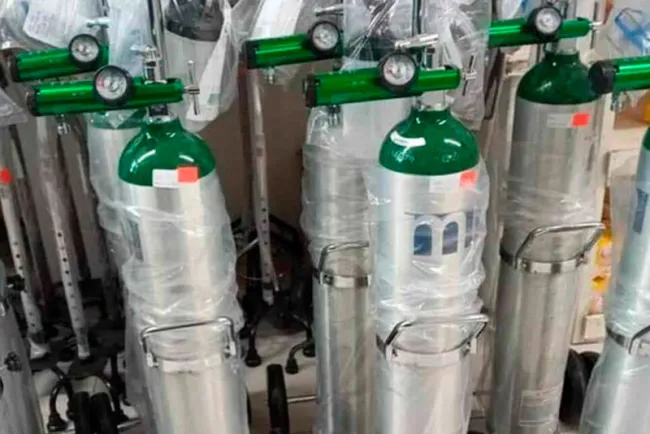 Disponen de tanques de oxígeno