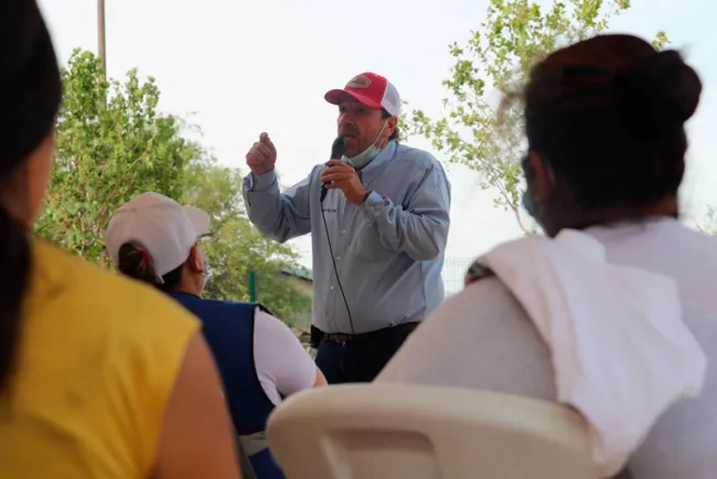 Promete Freig solucionar el problema del agua en Nogales