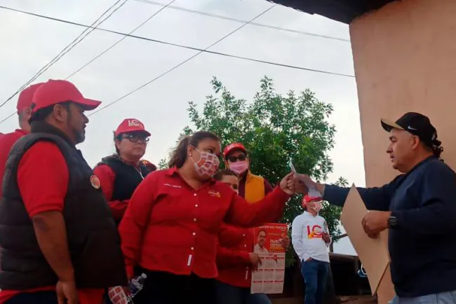 Levanta Lety Calderón  ‘cosecha de su siembra’