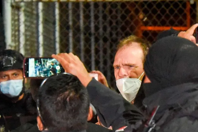 Trasladan al 'Güero Palma' al Centro Nacional de Arraigos