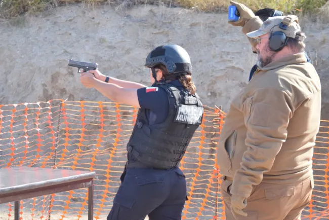 Invita SSP Sonora a práctica de Tiro Combate 2021