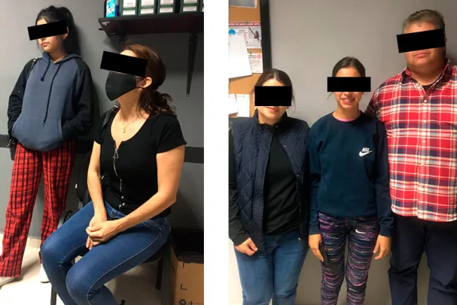 Localiza AMIC a dos menores reportadas como desparecidas